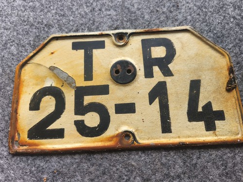 Ddr motorrad kennzeichen - motorrad,
