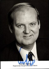 Foto Politiker Dietrich Stobbe, Regierender Bürgermeister von... - 4794327