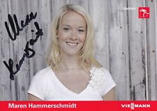 Autogrammkarte Maren Hammerschmidt - Biathlon - Deutschland