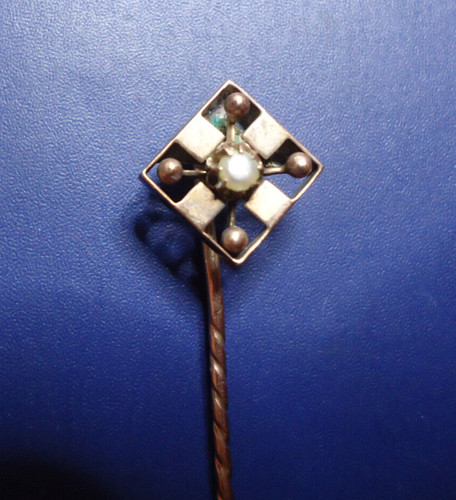Antike krawattennadel gold 333 - gold,