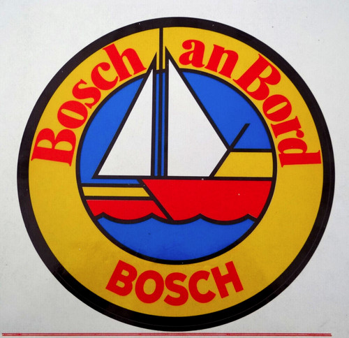 Werbe aufkleber bosch bord - werbe-aufkleber,