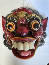 Holz Maske Bali Barong Dämon