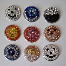 9x Click Buttons Druckknopf