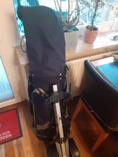 Golfbag Damen, mit Tragegurt und Rollen, incl 13 Eisen, neuwertig!