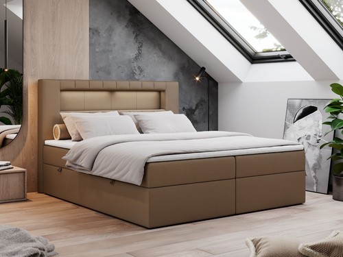 Boxspringbett mit led - mit,