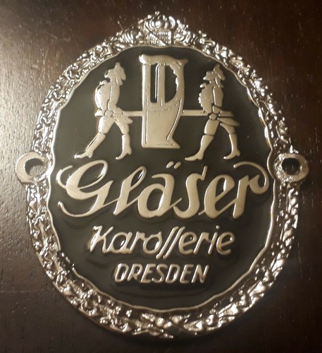 Plakette karosserie gläser - plakette,