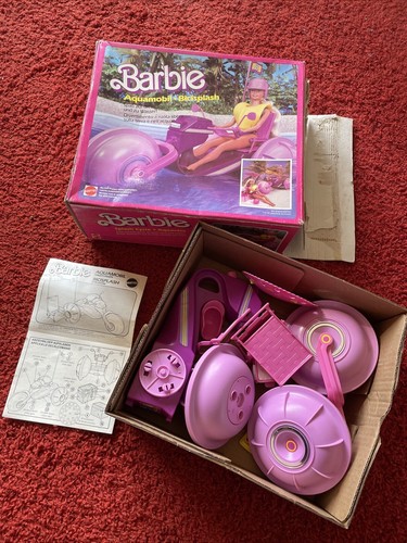 Barbie mattel aquamobil 1985 - aquamobil,