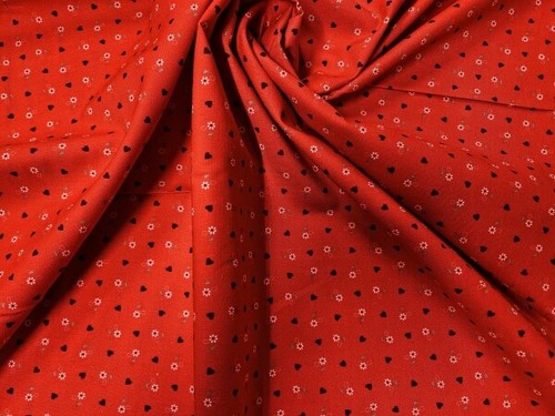 Trachtenstoff rot roter