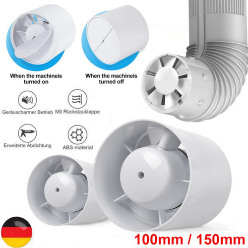 Rohrventilator abluft mit - mit,