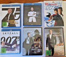 6 James Bond 007 Filme Blu Ray