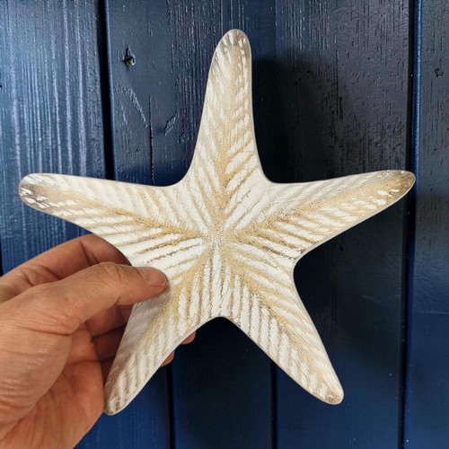 Seestern aus holz - seestern, 22cm