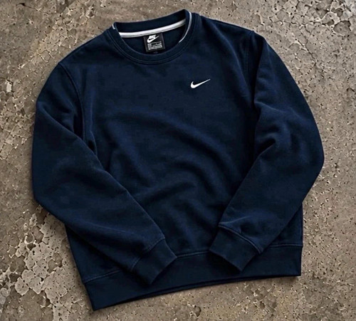 Nike herren sweatshirt blau - sweatshirt,