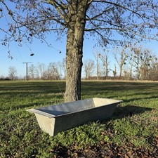 Große Zinkwanne Waschwanne