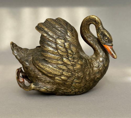 Figur großer schwan swan - figur,