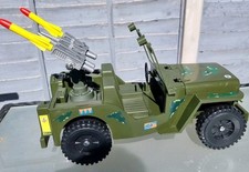 Vintage Action Man Cherilea Jeep Raketenwerfer Scheinwerfer VAM 