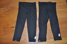 Thermounterwäsche (2 Leggins) von Oxylane Größe 98/104 schwarz
