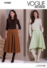 Schnittmuster Hosenrock Vogue