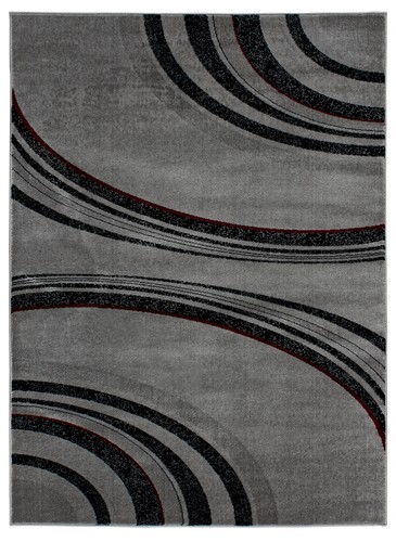 Teppich kurzflor braun schwarz - teppich,