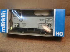 Märklin H0 4678 Museumswagen 1987 AEG "HENNIGSDORF", mit Bremserhaus, in OVP