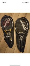2x Wilson Hammer 5.5 Titanium Tennisschläger mit TASCHE ein Top Geschenk 🎁 