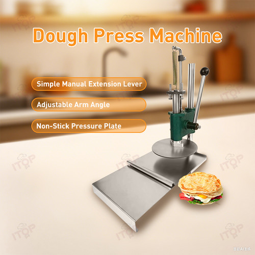 Manuelle pizza teig - pizza, presse
