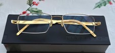 LINDBERG Brille Mod. 3024, 53-18-145, Titanium mit Gelbgoldummantelung, Etui