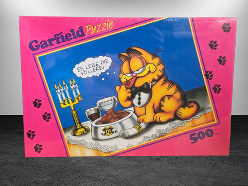 Vintage garfield puzzle - vintage,