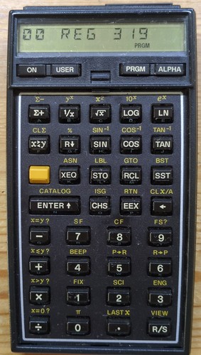 41c vintage taschenrechner - hp-41c,