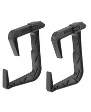 2x Blumentopf- und Balkonkastenhalter Graphit