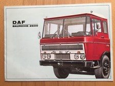 DAF LKW Prospekt Baureihe 2600