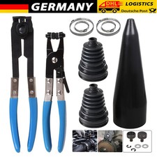 2X ACHSMANSCHETTENZANGE KLEMMZANGE SET +Faltenbalg Achsmanschette & Montagekegel