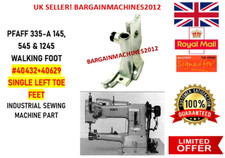 PFAFF 145.335 EINZELNE LINKE ZEHENFÜSSE LAUFFUSS INDUSTRIENÄHMASCHINENTEIL