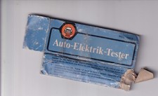 "Auto - Elektrik - Tester"  für  Batterie, Lichtmaschine und Regler, vor 1990