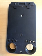 1 schwarzer Scorekartenhalter für Golfwagen für 2 Bälle & 6 Tees