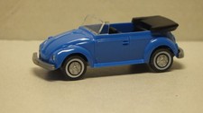 VW Käfer Cabrio 1302  himmelblau  v.  Wiking 1:87