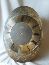 ALTES UHRENZIFFERNBLATT DURCHMESSER 30 X 21,7 cm -WANDUHR-TISCHUHR-STANDUHR-