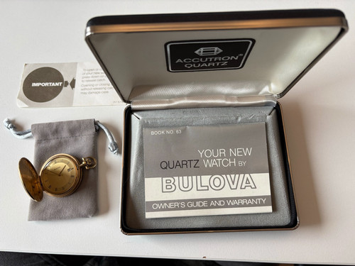 Bulova taschenuhr swiss - bulova,