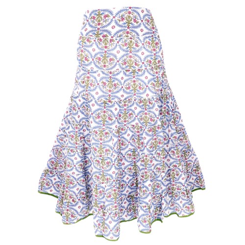 Langer boho stufenrock - langer,