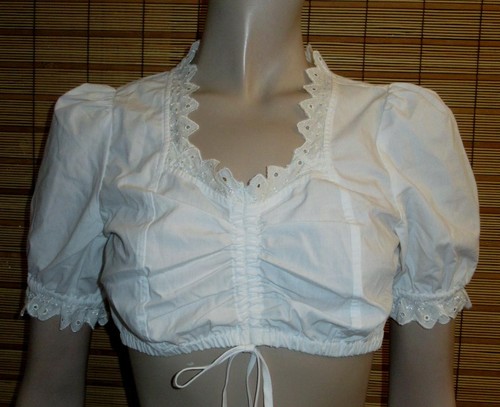 Weisse dirndlbluse - weisse,