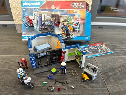 Playmobil 70568 polizeistation - playmobil,