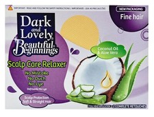 Dark and Lovely KIDS Glättungscreme Scalp Care Relaxer Fine Hair KIT