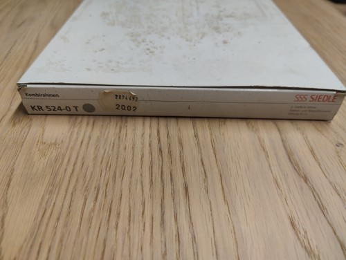 Siedle 524 t kombirahmen - 524-0,