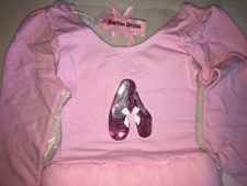 Ballettanzug Tutu Langarm rosa 128 134Turnanzug Gymnastikanzug Body Dress Tanzen