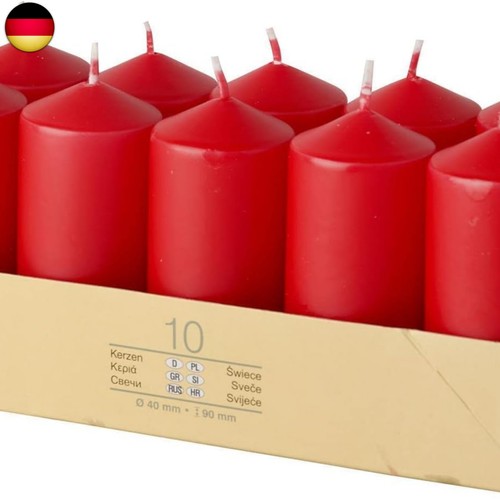 Stumpenkerzen 90 mm - 90,