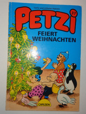 1.Aufl. Carla & Vilhelm Hansen ~~ PETZI FEIERT WEIHNACHTEN ~~ Nr. 37  - Carlsen