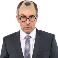 Politiker Perücke Fritze für