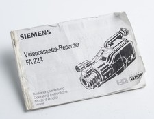 Bedienungsanleitung Siemens