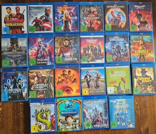Stück blu ray konvolut - 22,