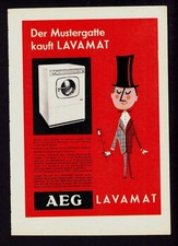 3w8012/ Alte Reklame von 1960