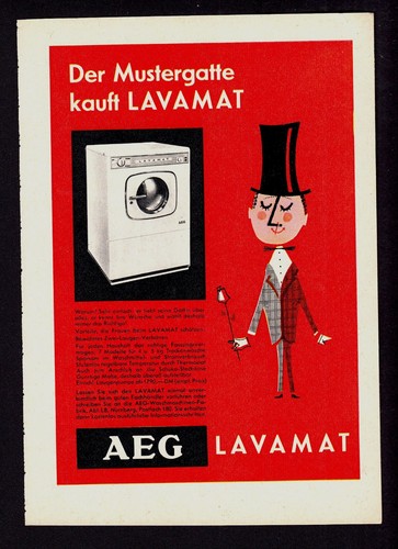 3w8012 alte reklame von 1960 - 3w8012/,
